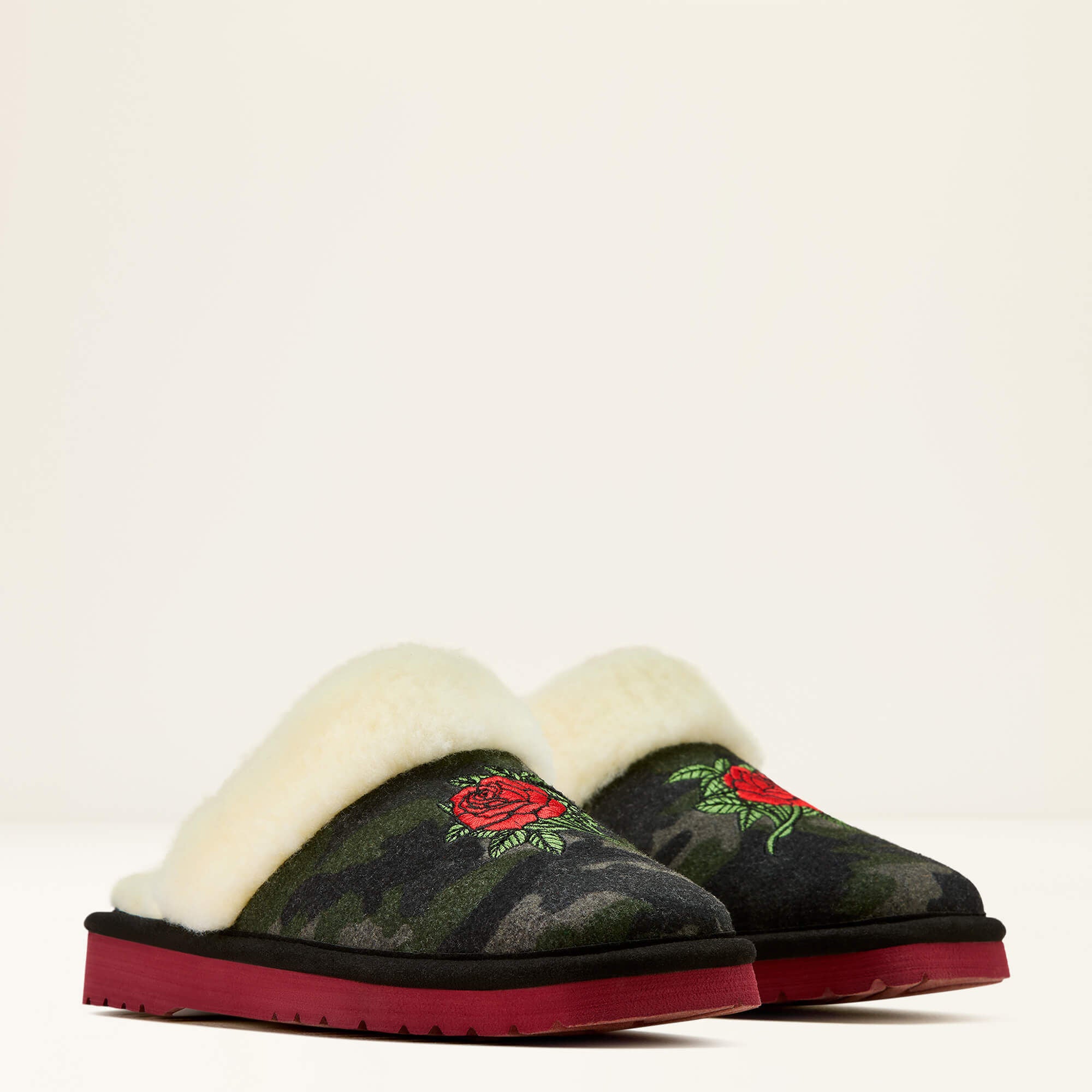 Jackie Rose Square Toe Slipper Women - CAMO