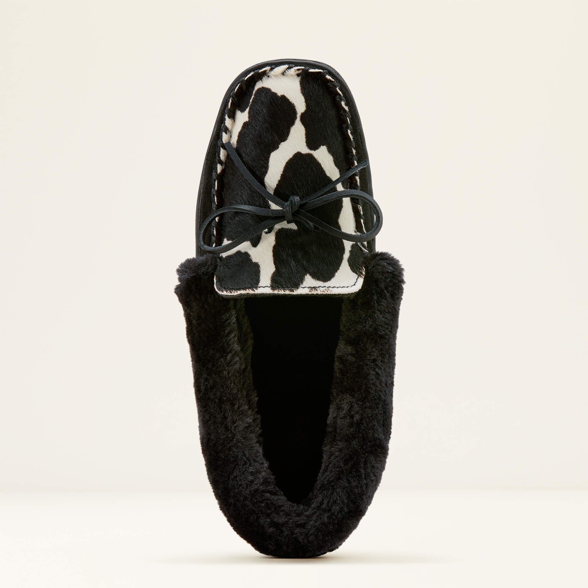 Moccasin Slipper Women - BLACK