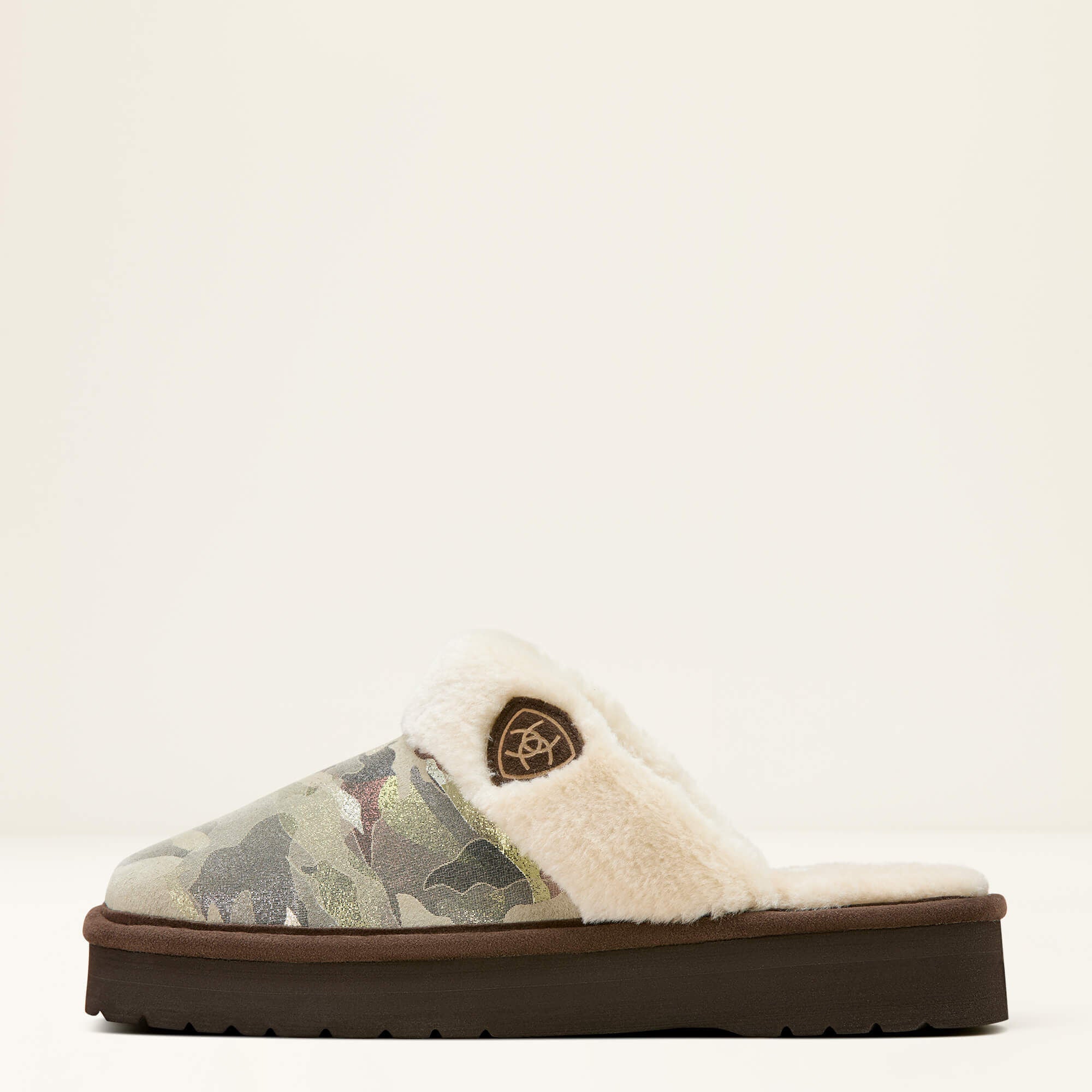 Jackie Square Toe Stack Slipper Women - GREEN