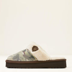 Jackie Square Toe Stack Slipper Women - GREEN