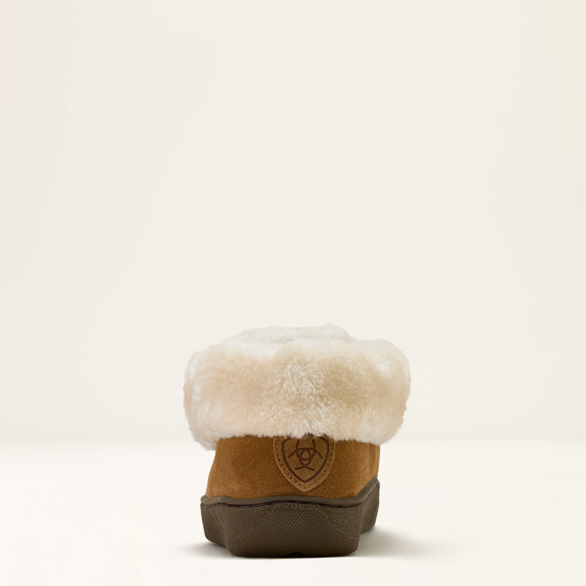 Moccasin Bootie Slipper Women - BROWN