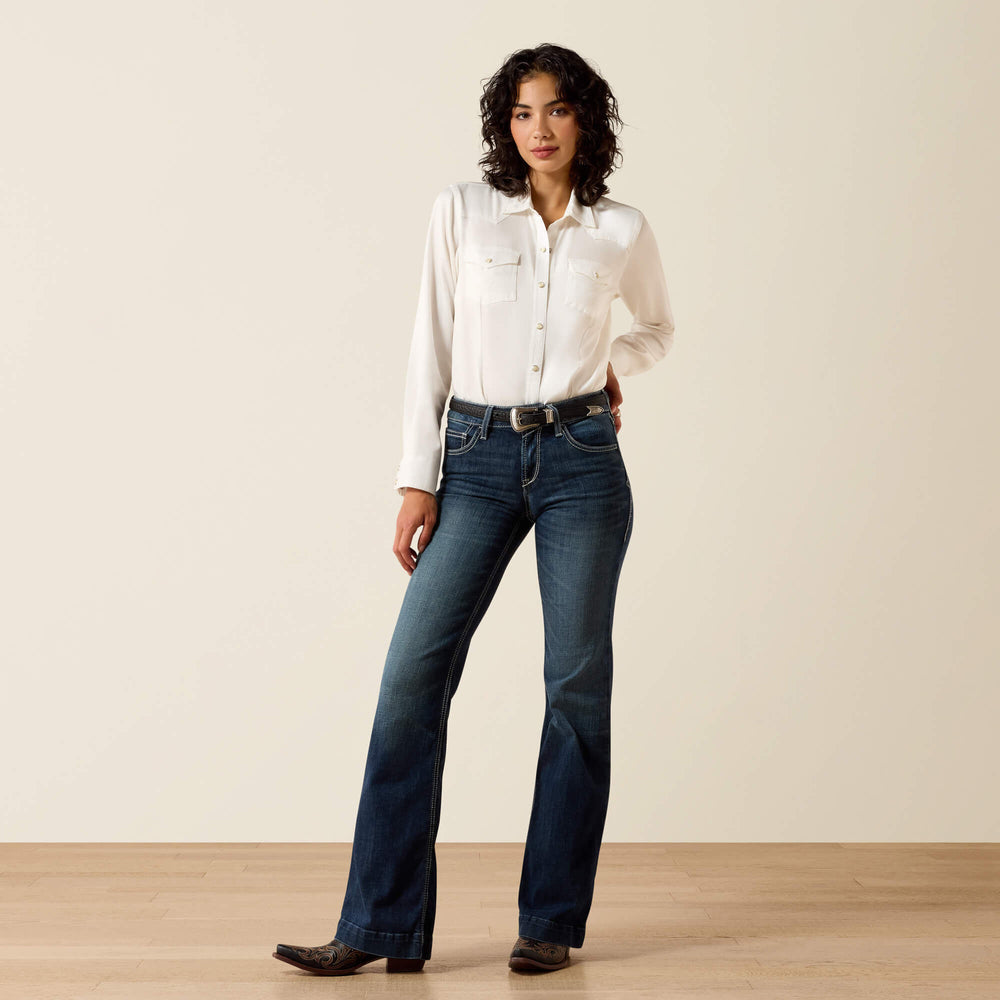 Trouser Perfect Rise Aisha Wide Leg Jean Women - MISSOURI
