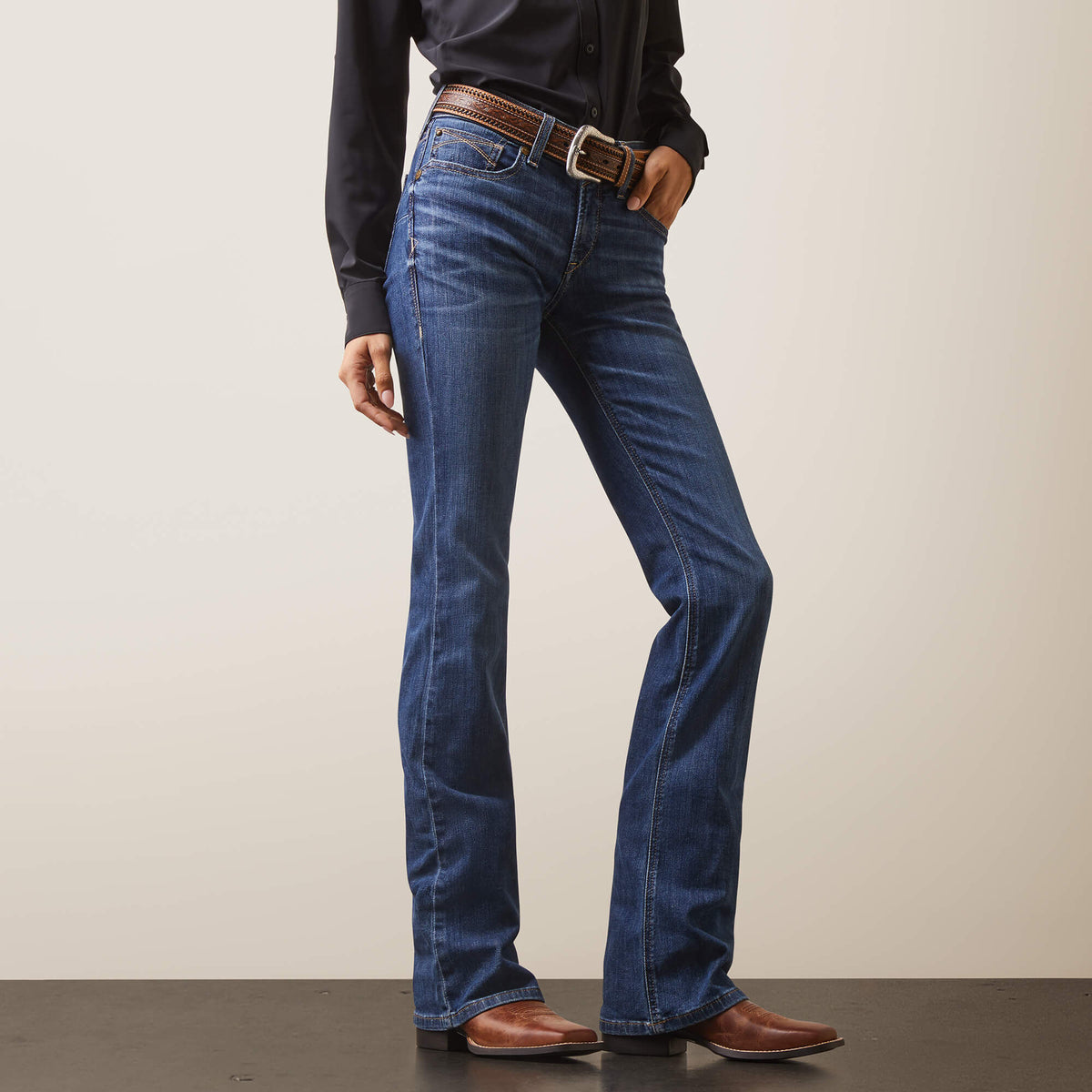 R.E.A.L. Perfect Rise Leila Boot Cut Jean Women - IRVINE