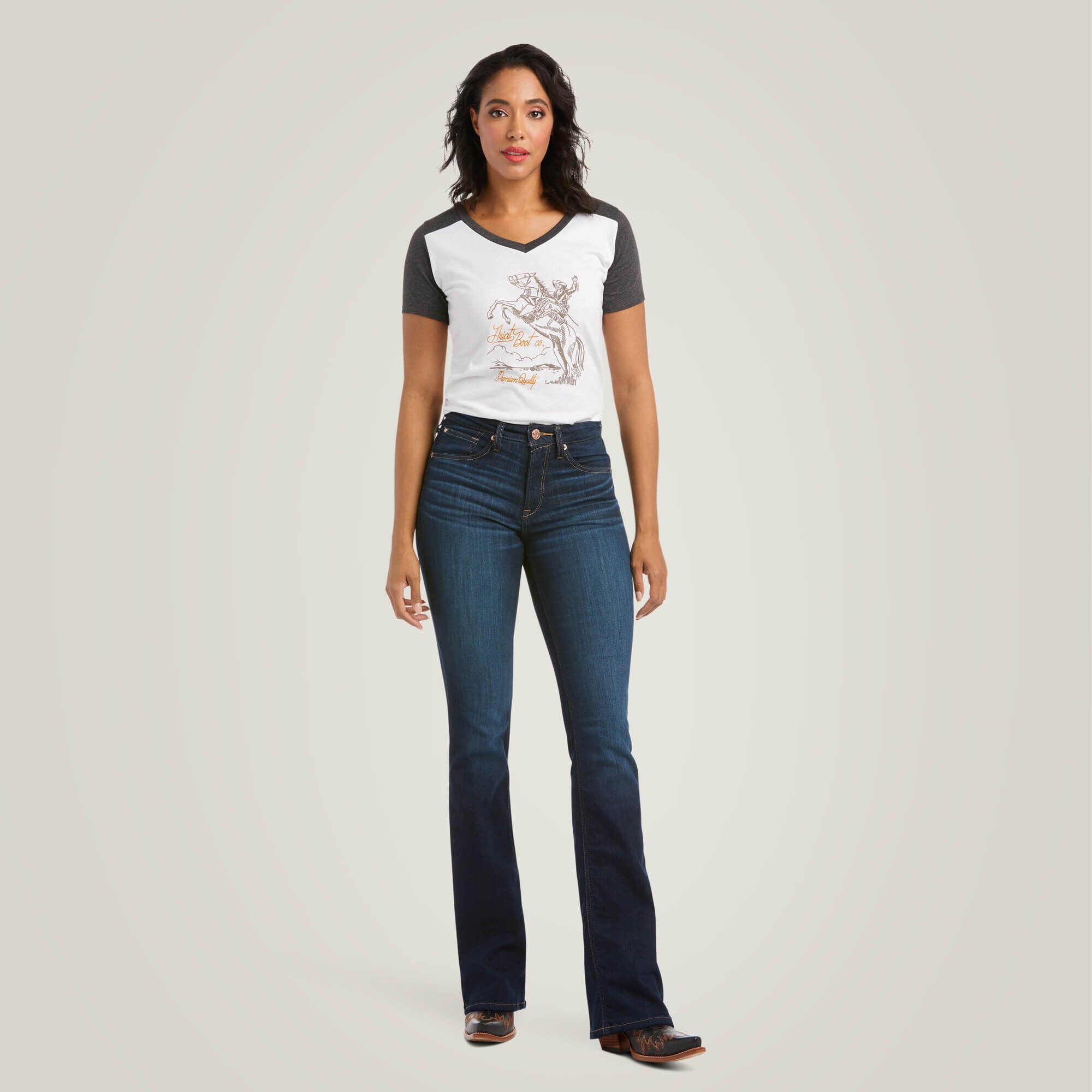 R.E.A.L. High Rise Ballary Boot Cut Jean Women - PENNSYLVANIA
