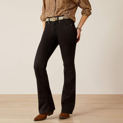 Perfect Rise Ella Boot Cut Jeans Women - BLACK