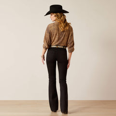 Perfect Rise Ella Boot Cut Jeans Women - BLACK