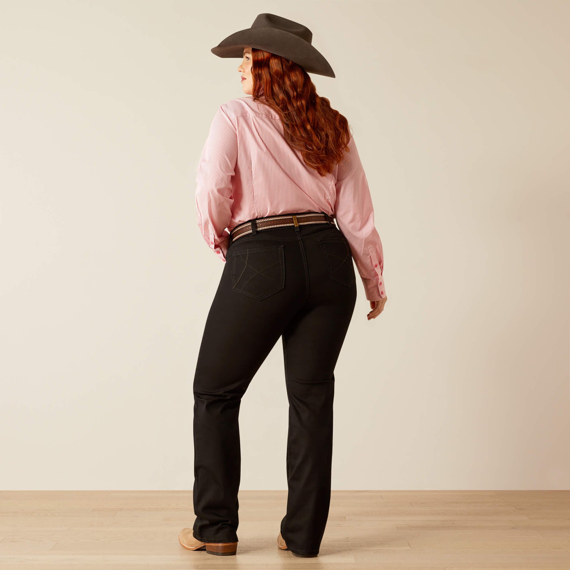 Perfect Rise Ella Boot Cut Jeans Women - BLACK