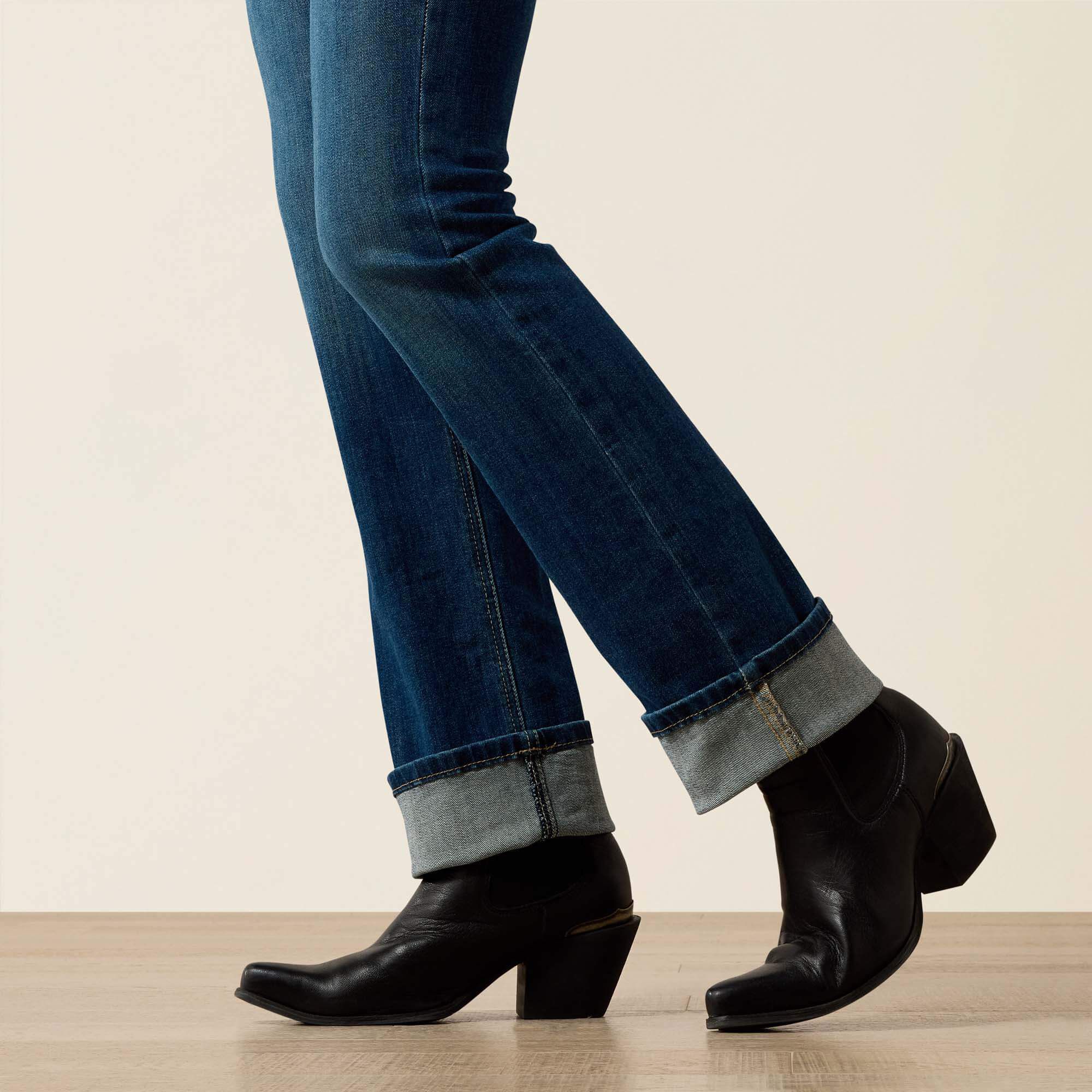 R.E.A.L. Perfect Rise Abby Straight Jean Women - MACKENZIE