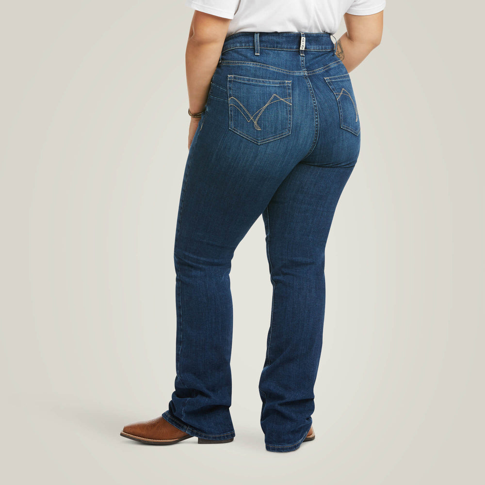 R.E.A.L. Perfect Rise Abby Straight Jean Women - MACKENZIE