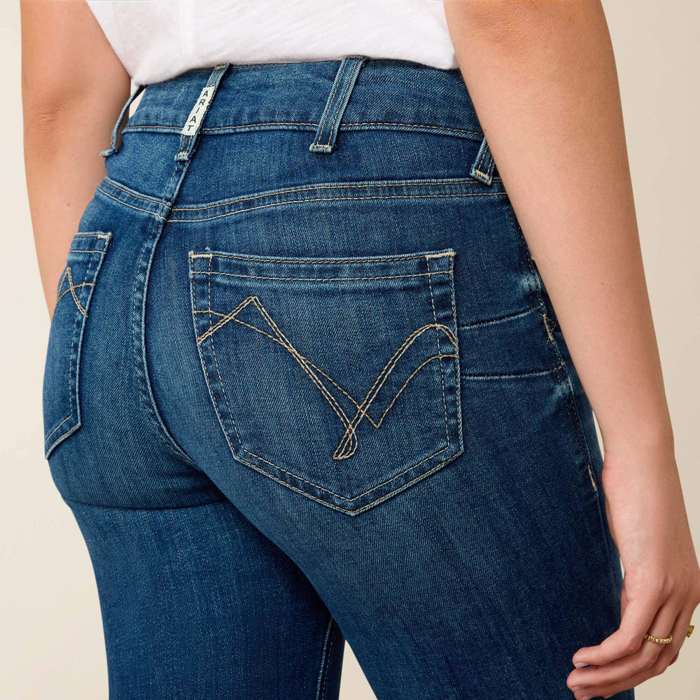 R.E.A.L. Perfect Rise Abby Straight Jean Women - MACKENZIE