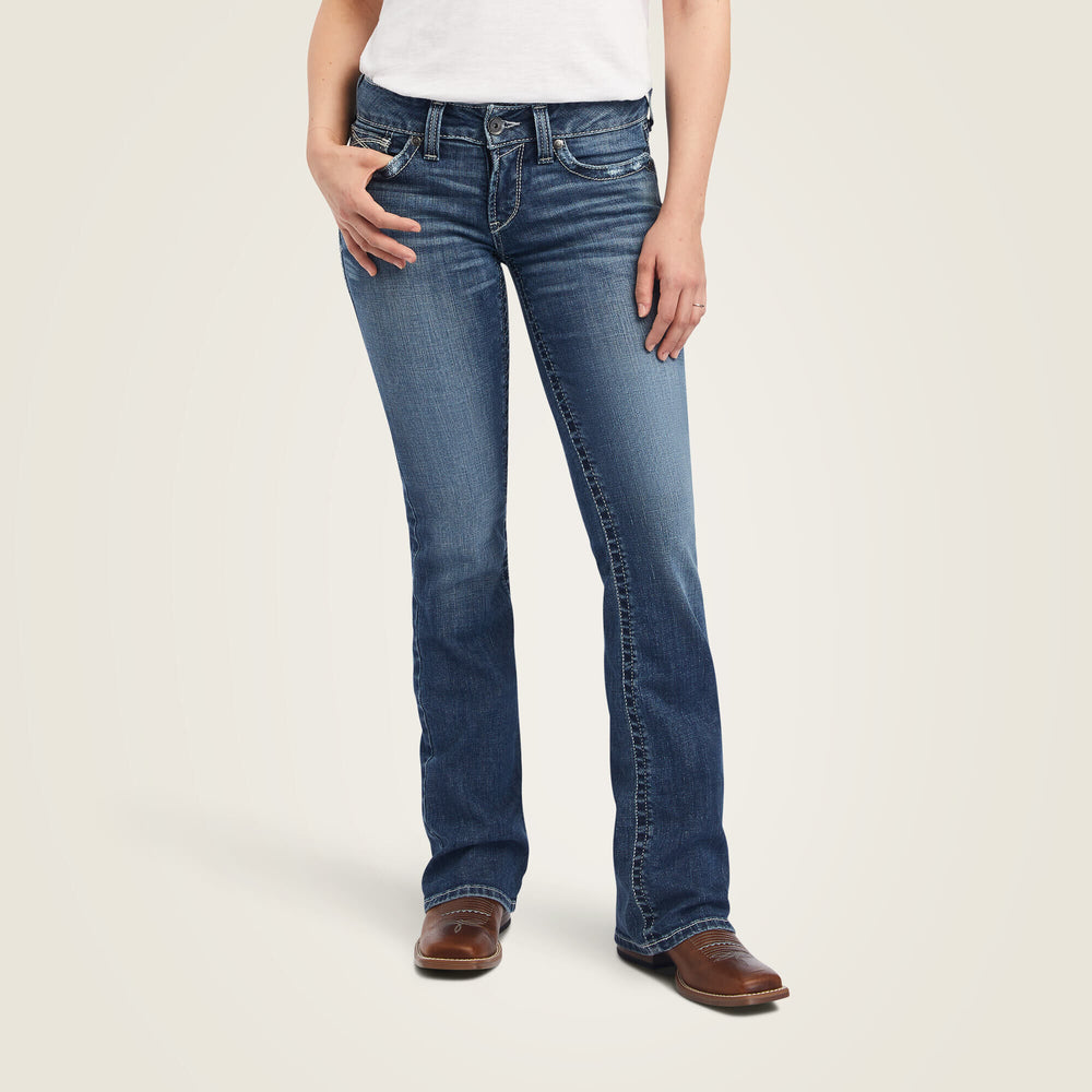 R.E.A.L. Mid Rise Raquel Boot Cut Jean Women - CANADIAN
