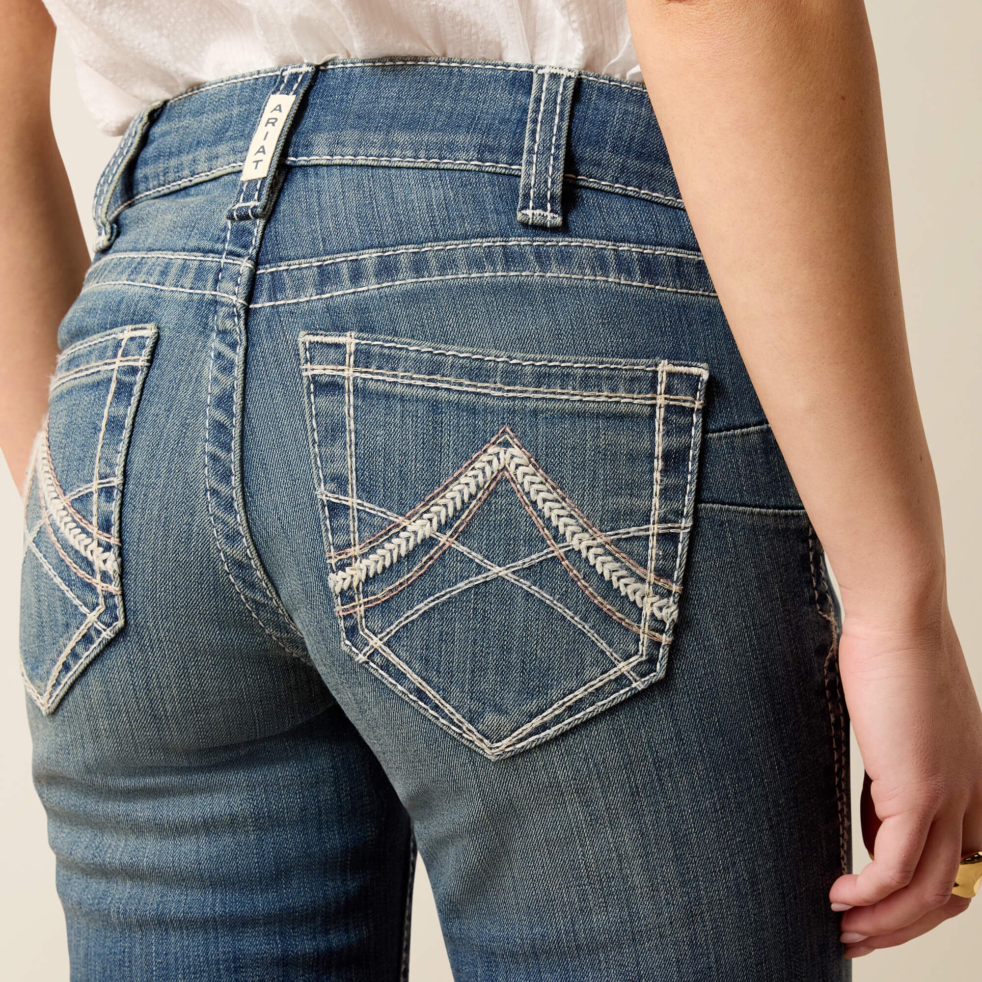 R.E.A.L. Straight Leg Jean Women - RAINSTORM