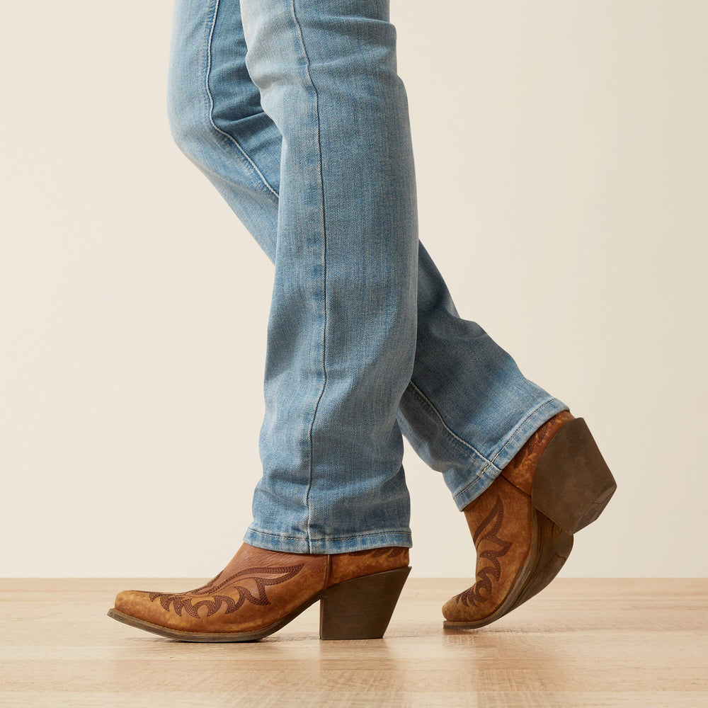 Mid Rise Alessia Straight Leg Jean Women - OKLAHOMA