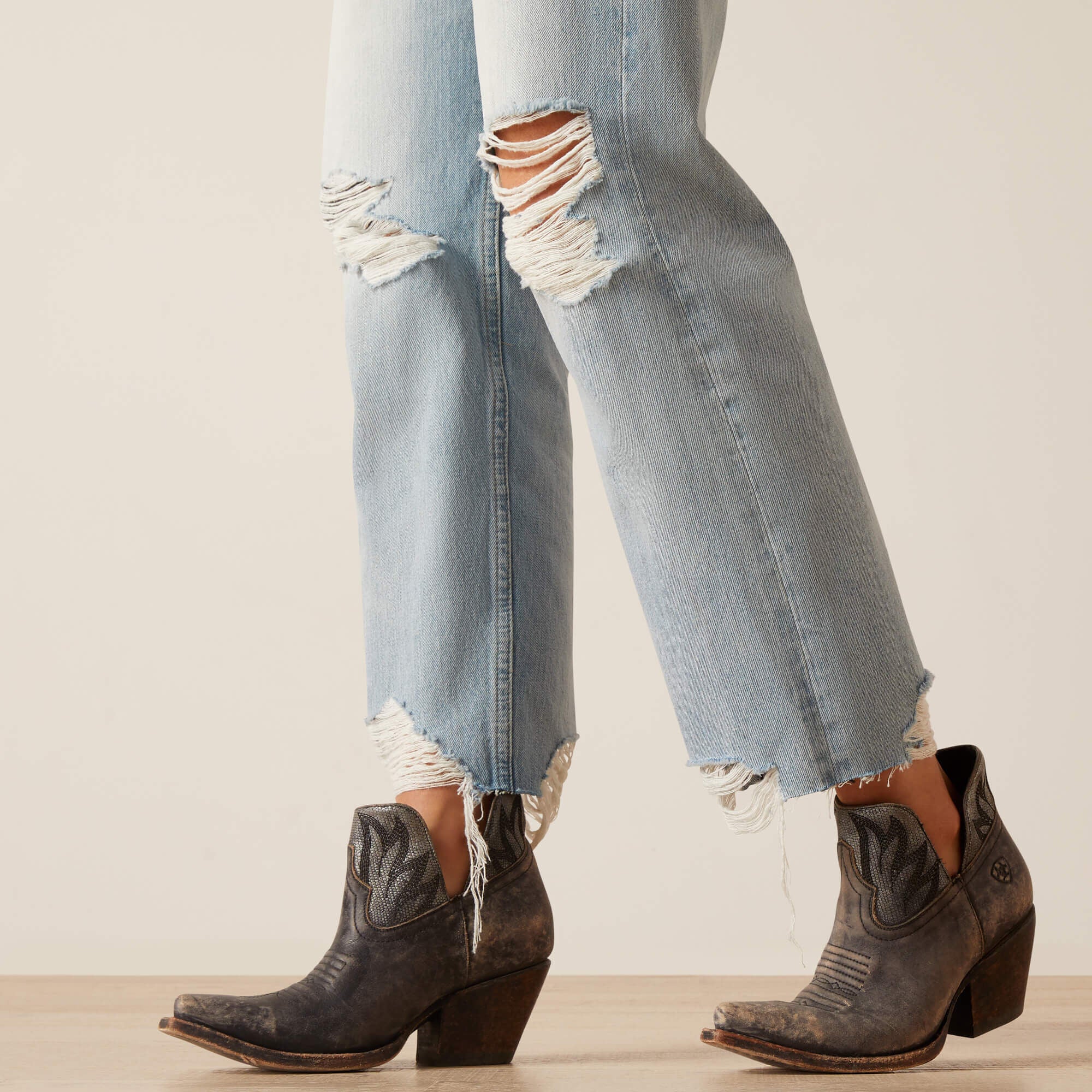 Ultra High Rise Tomboy Straight Jean Women - MYKONOS