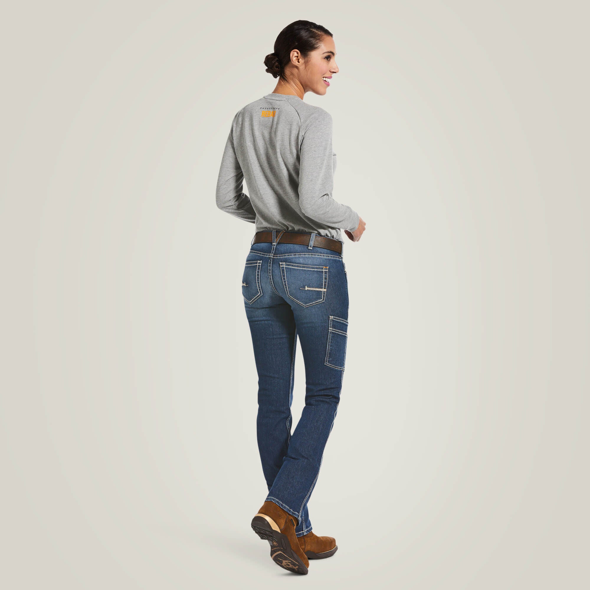 Rebar DuraStretch Riveter Straight Leg Jean Women - NIGHTRIDE