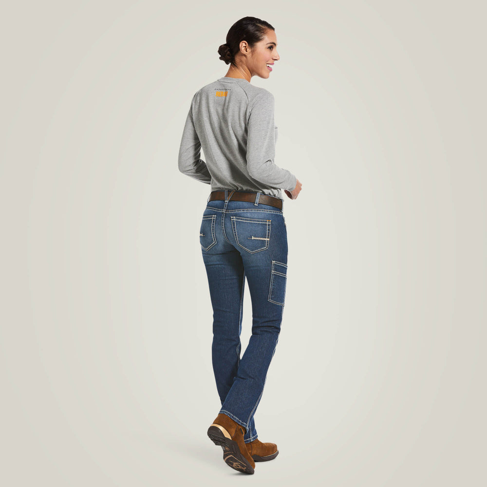 Rebar DuraStretch Riveter Straight Leg Jean Women - NIGHTRIDE