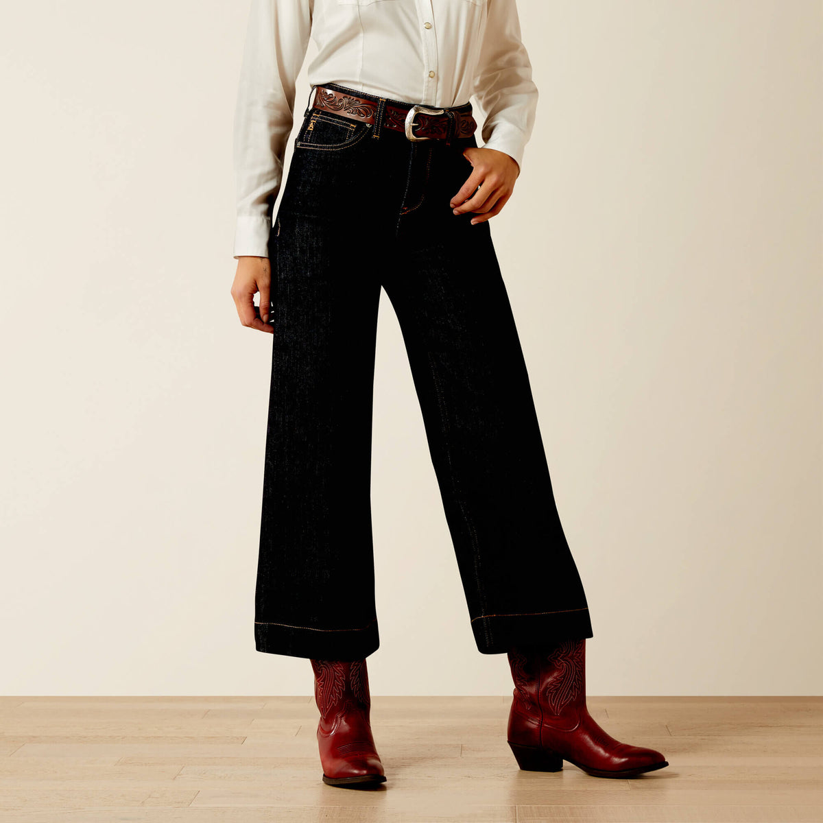 Ultra High Rise Countryside Wide Leg Jean Women - RINSE