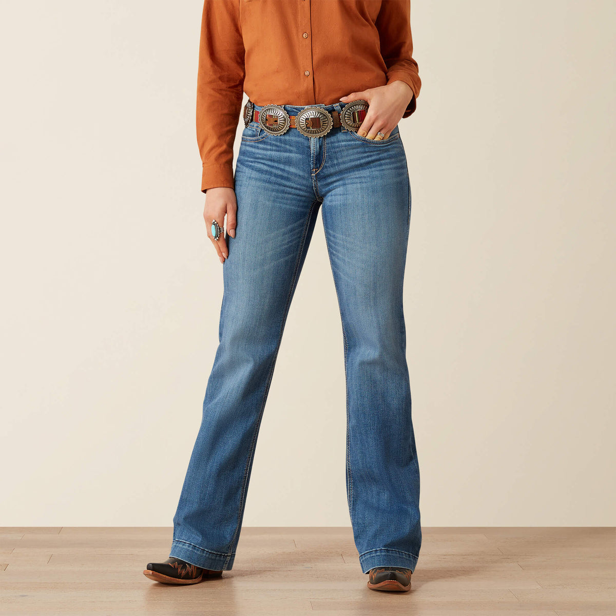 Perfect Rise Isabelle Wide Trouser Jeans Women - ALBUQUERQUE