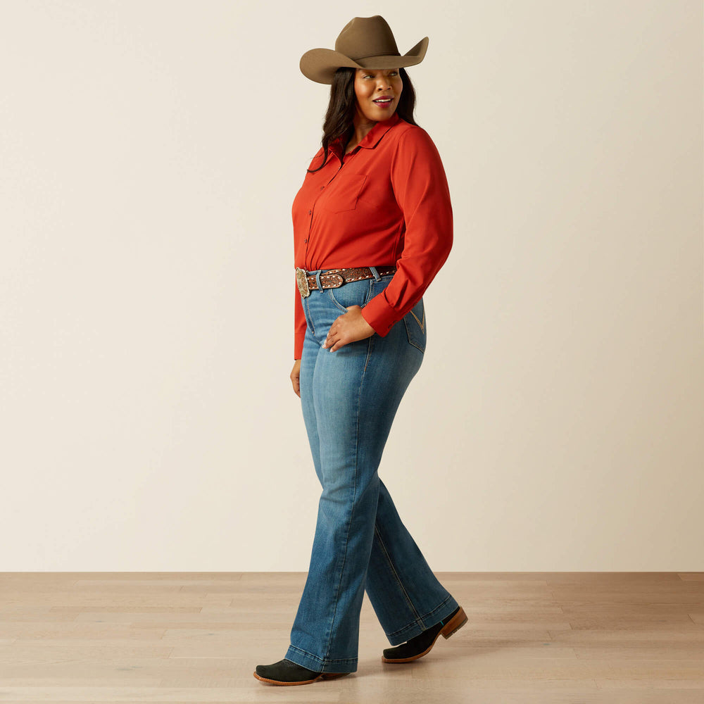 Perfect Rise Isabelle Wide Trouser Jeans Women - ALBUQUERQUE