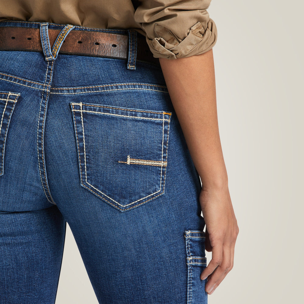 Rebar Work Flex Perfect Rise Riveter Boot Cut Jean Women - PILAR