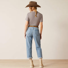 Ultra High Rise Tomboy Straight Leg Jeans Women - CONCORD