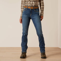 Rebar High Rise Riveter Straight Jean Women - LA JOLLA