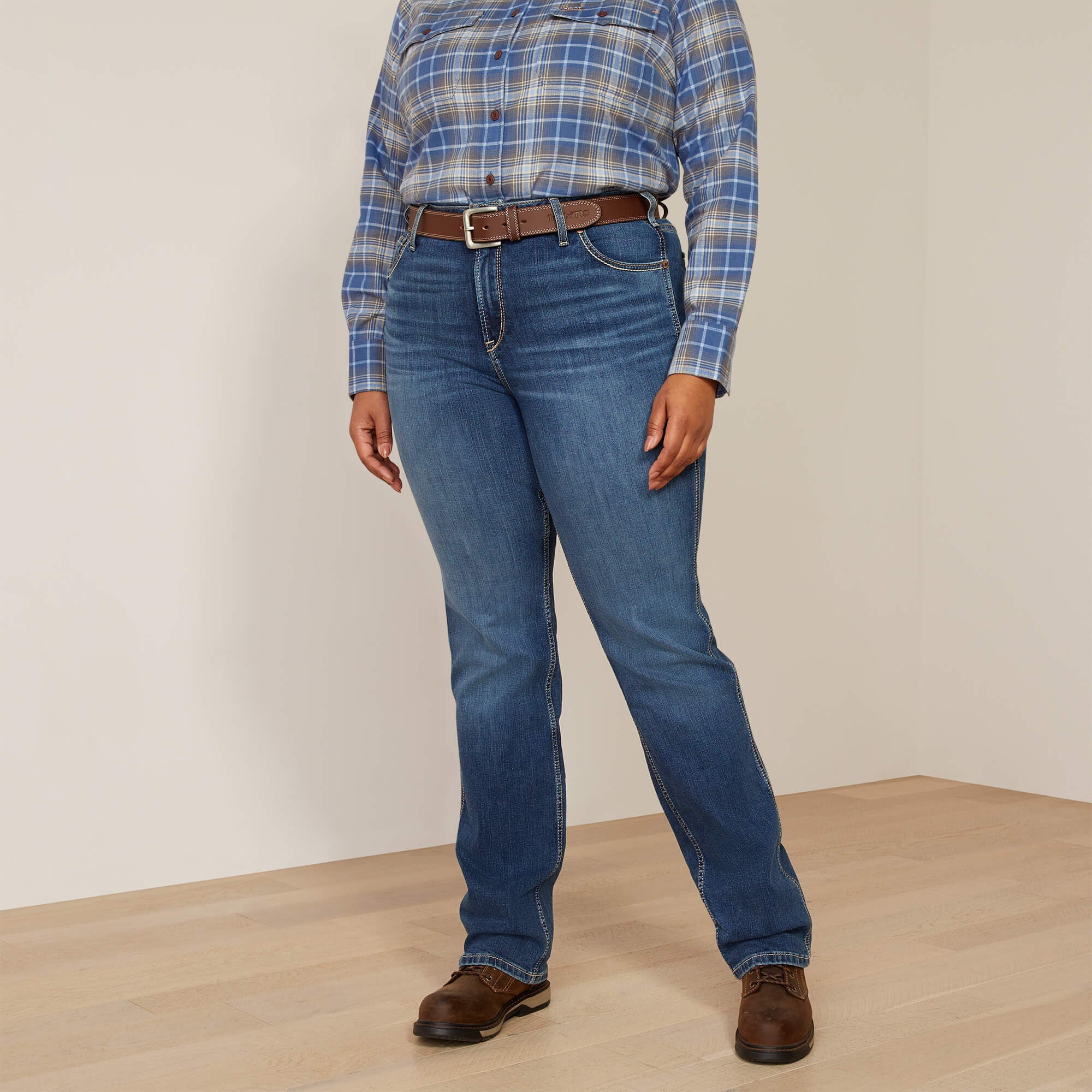 Rebar High Rise Riveter Straight Jean Women - LA JOLLA