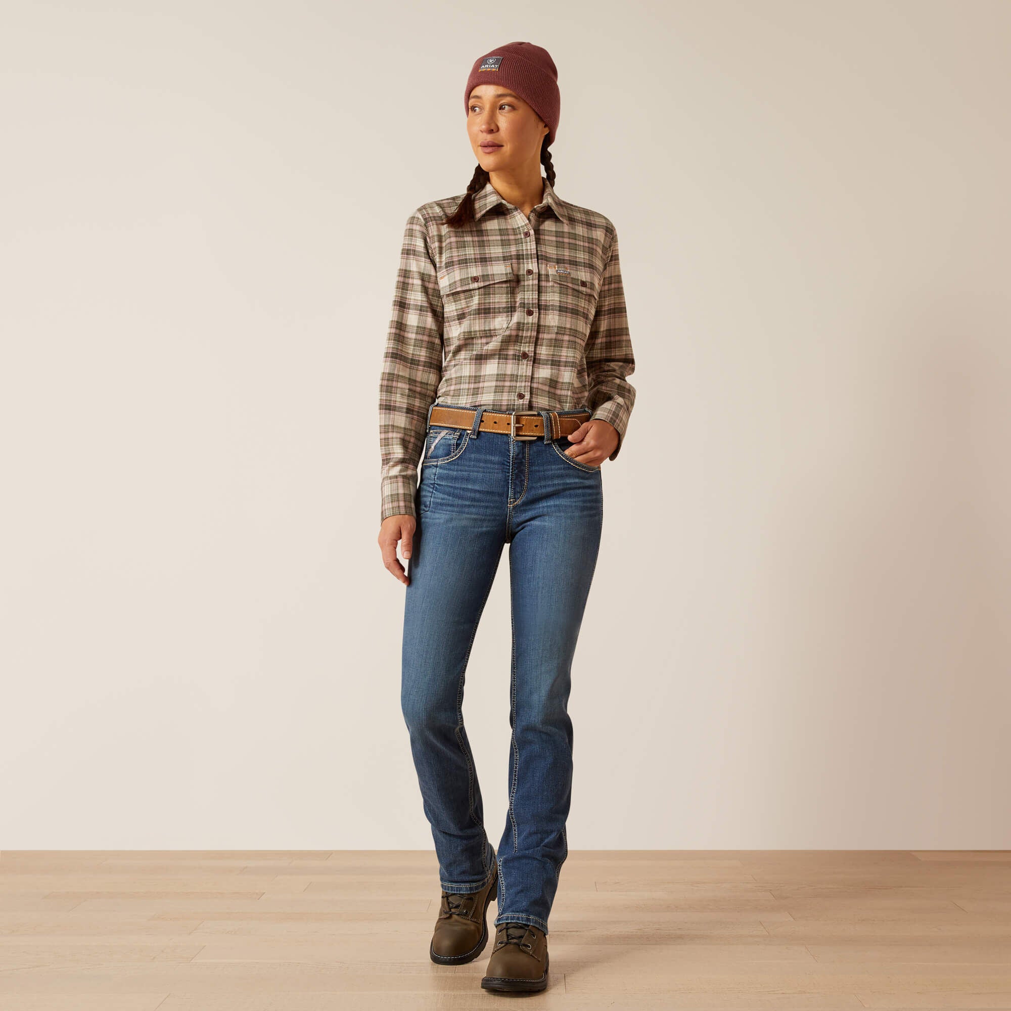 Rebar High Rise Riveter Straight Jean Women - LA JOLLA