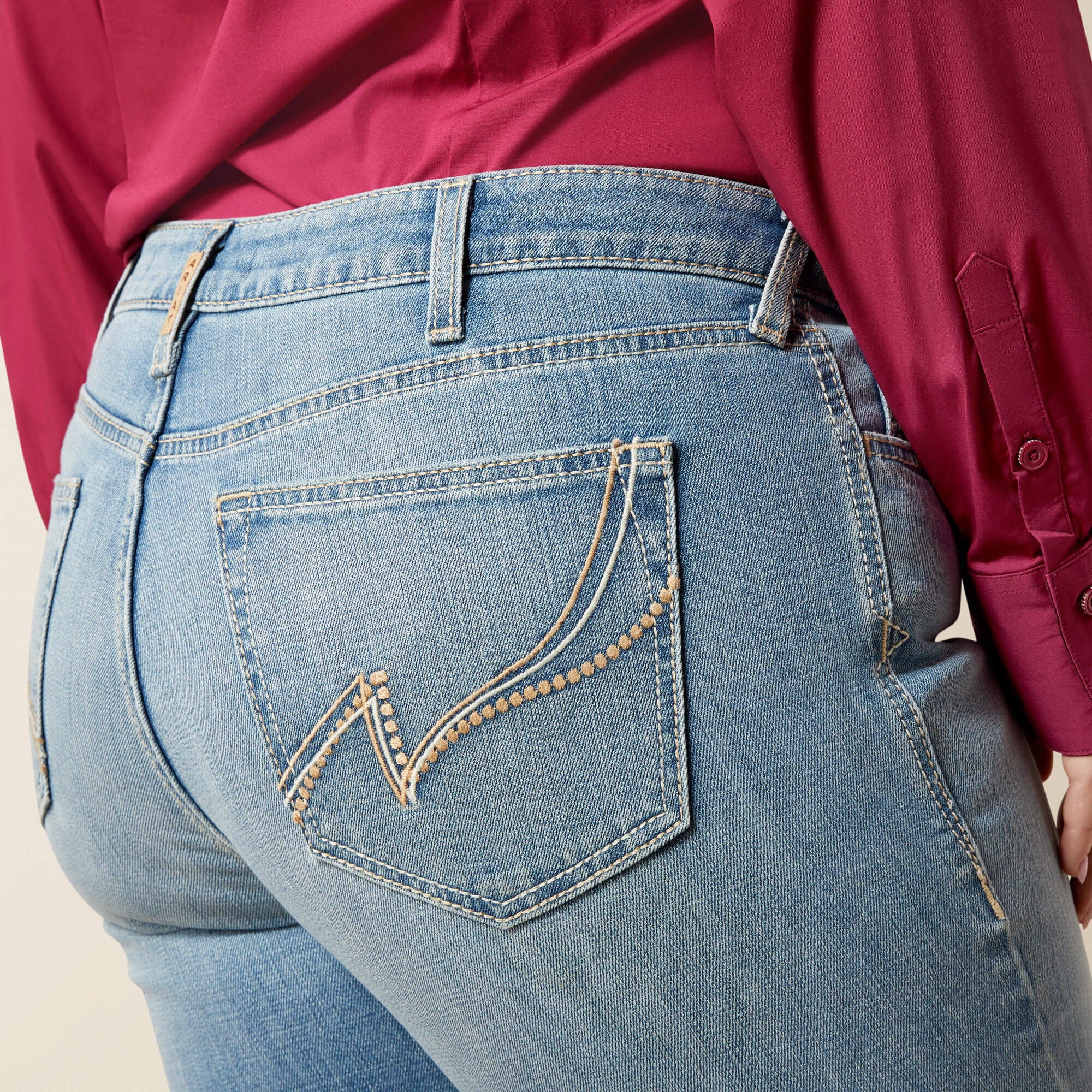 Mid Rise Giovana Leg Slim Trouser Jeans Women - PETALUMA