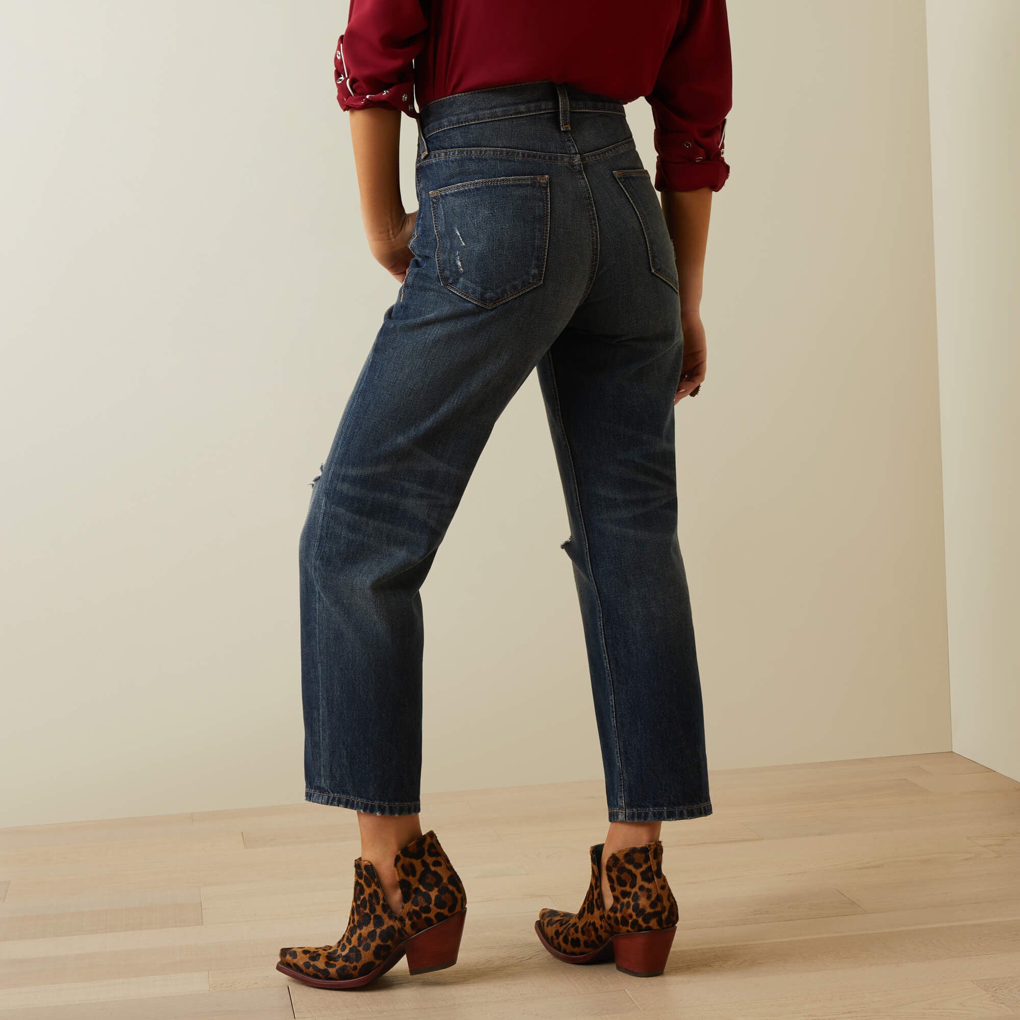 Ultra High Rise Tomboy Straight Jean Women - BORA BORA
