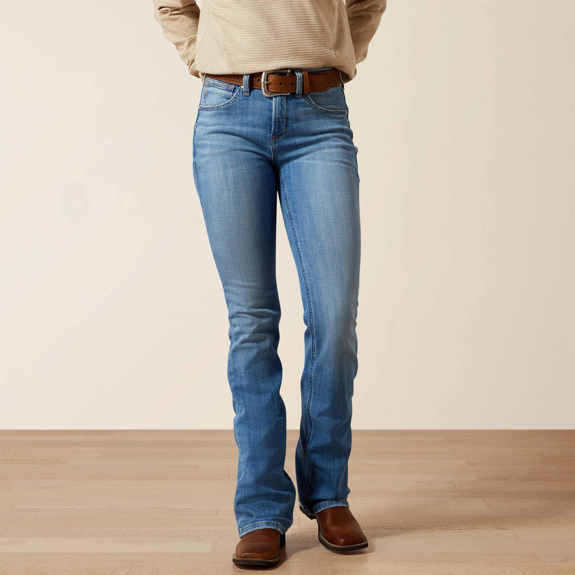 High Rise Camellia Boot Cut Jean Women - GLENDALE