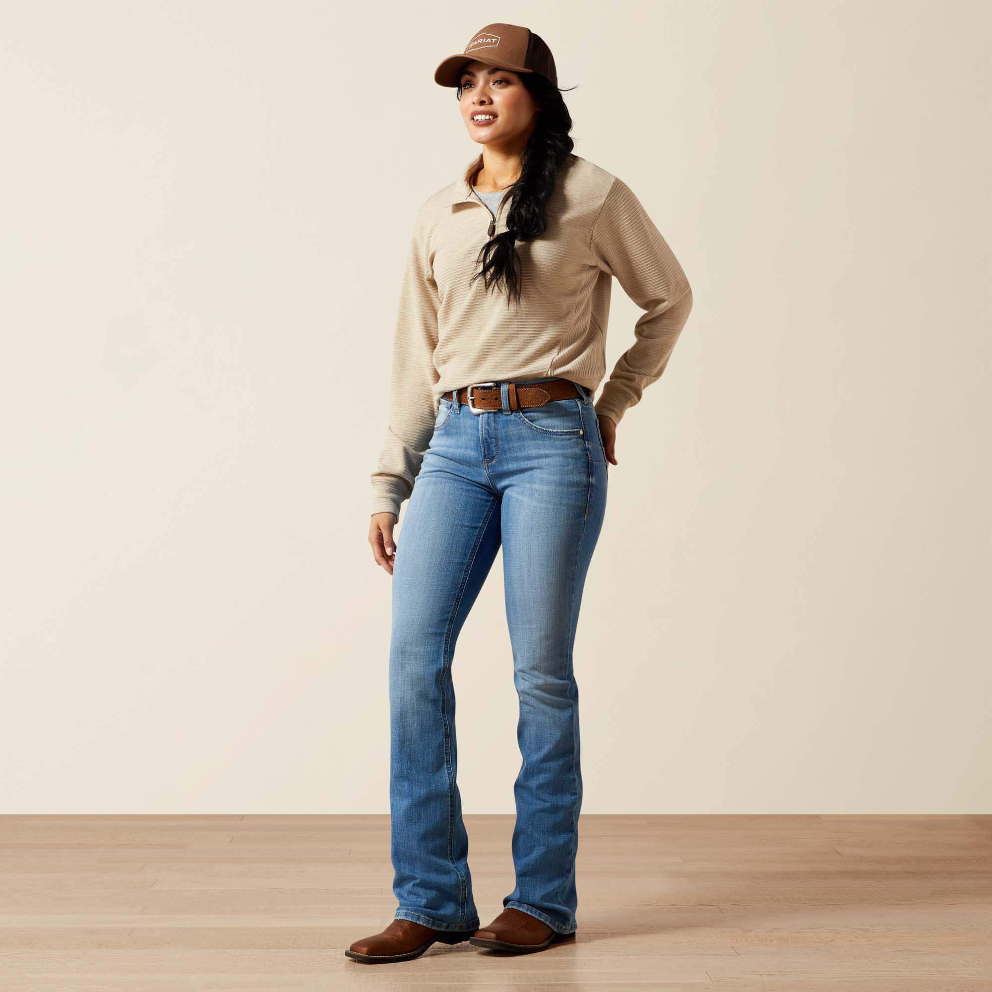 High Rise Camellia Boot Cut Jean Women - GLENDALE
