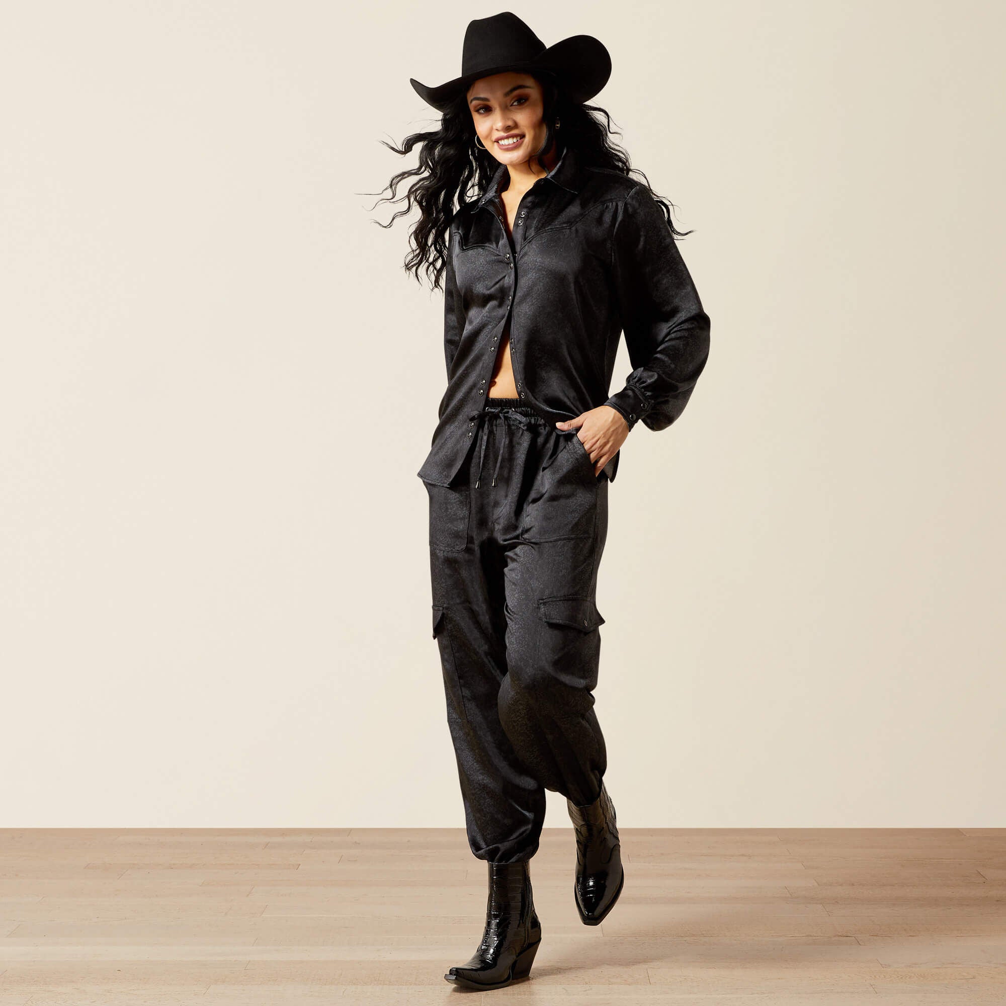 Silky Cargo Women - BLACK