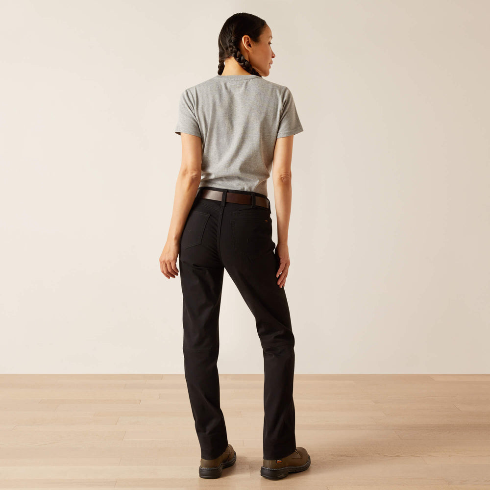 Rebar Perfect Rise Made Tough Straight Pant Women - BLACK