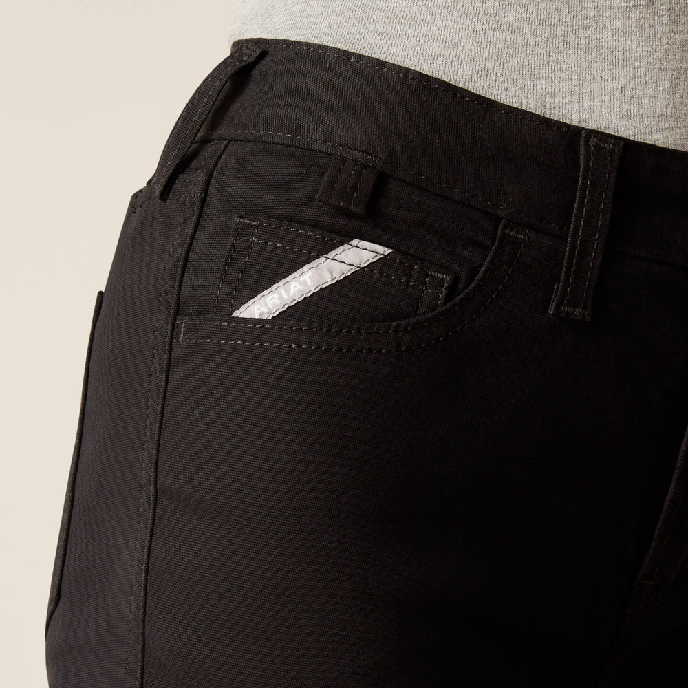 Rebar Perfect Rise Made Tough Straight Pant Women - BLACK
