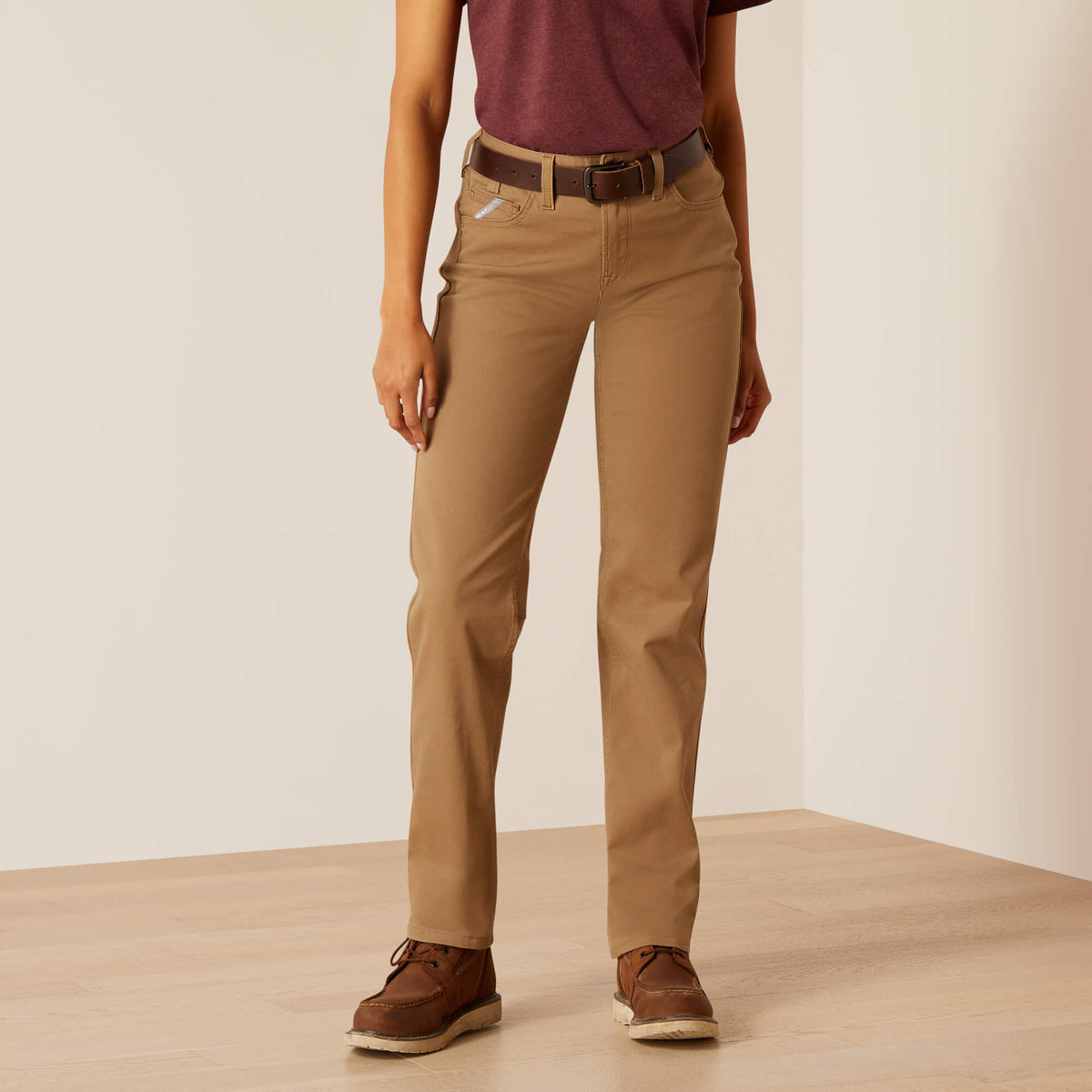 Rebar Perfect Rise Made Tough Straight Pant Women - FIELD KHAKI