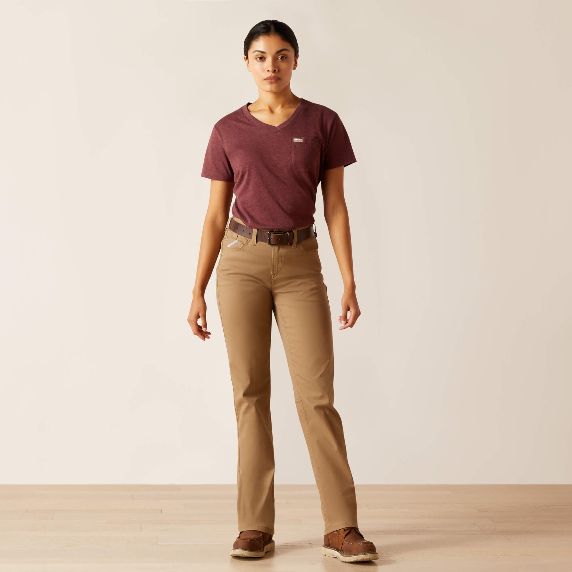 Rebar Perfect Rise Made Tough Straight Pant Women - FIELD KHAKI