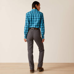 Rebar Perfect Rise Made Tough Straight Pant Women - REBAR GREY