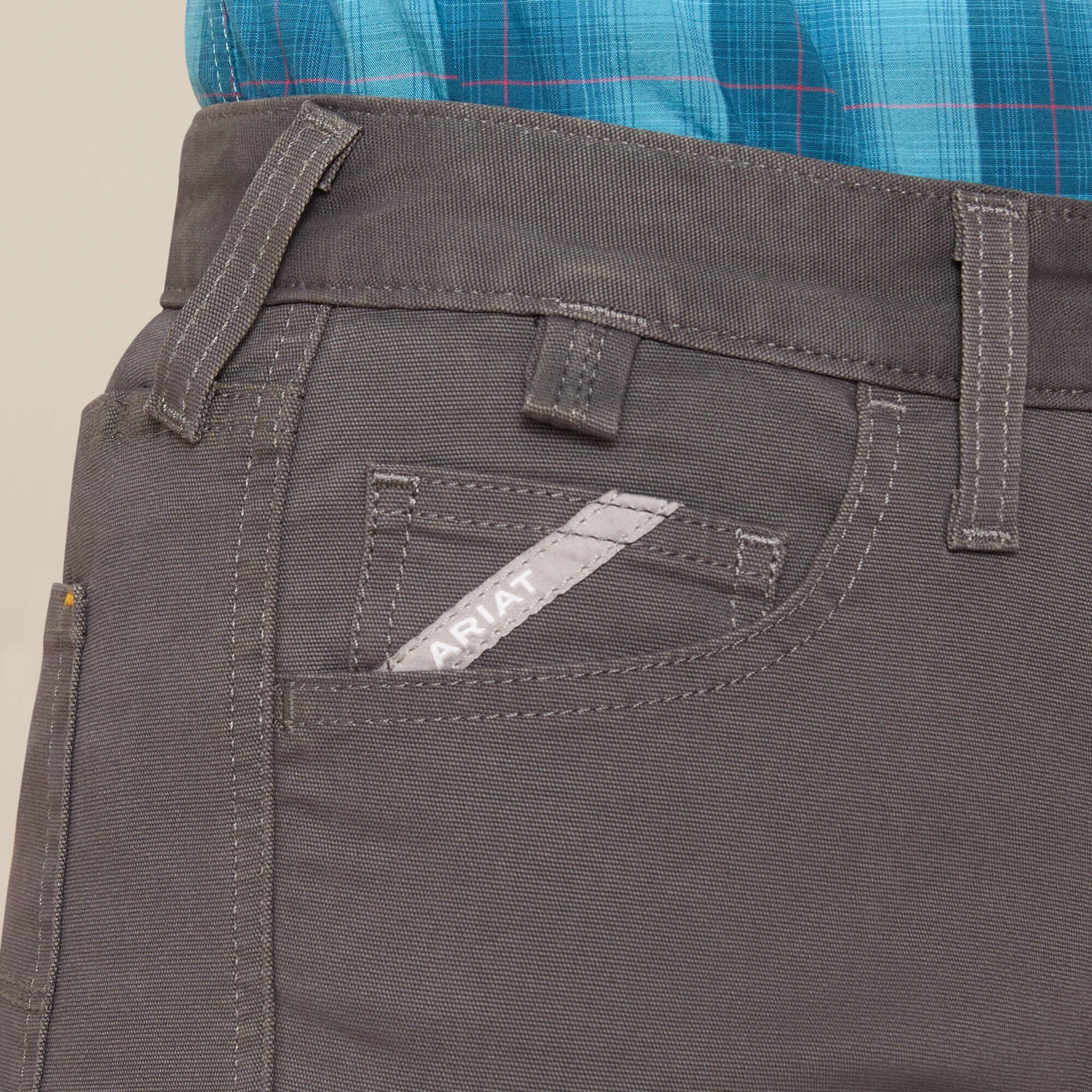 Rebar Perfect Rise Made Tough Straight Pant Women - REBAR GREY