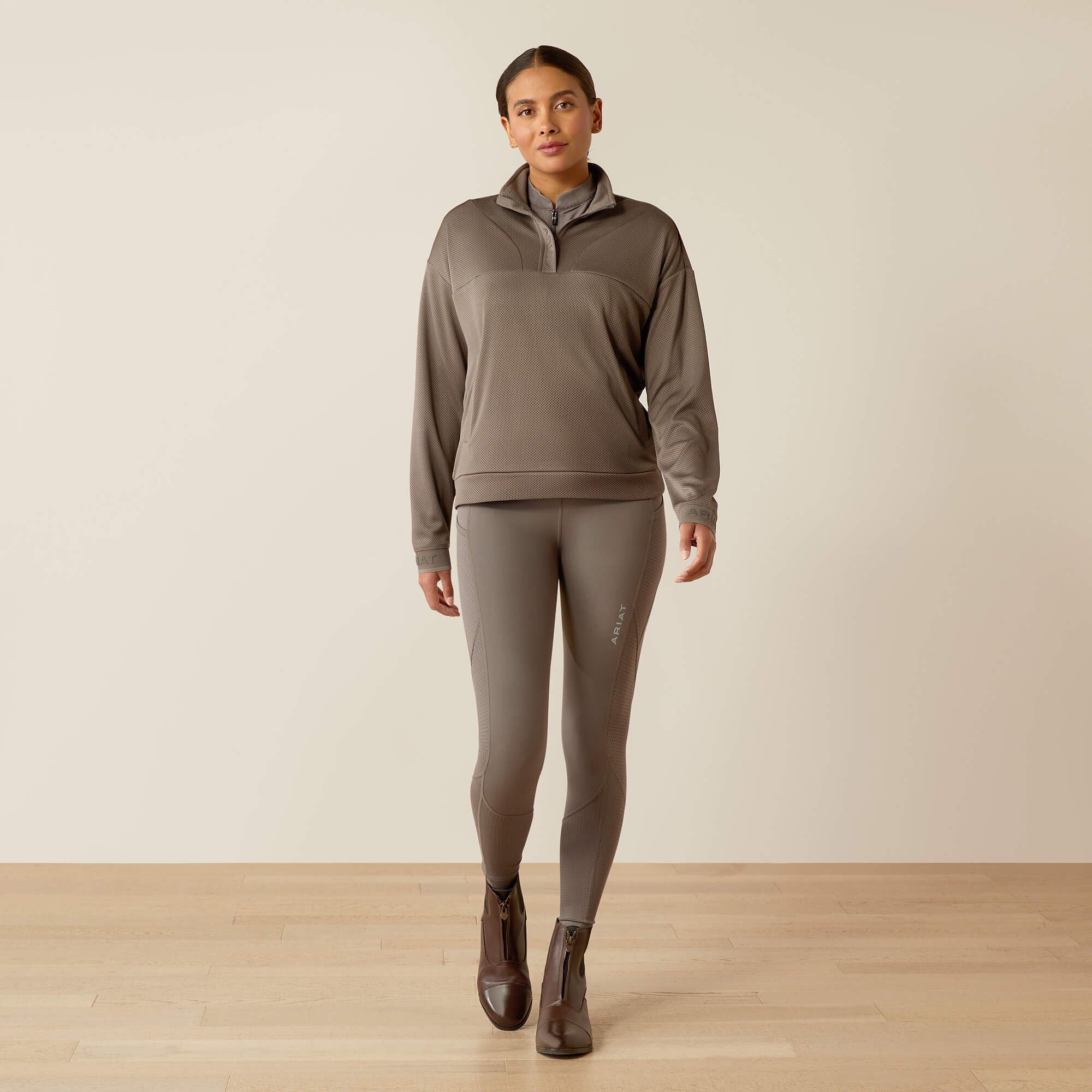 Breathe Eos Half Grip Tight Women - PLUM GREY