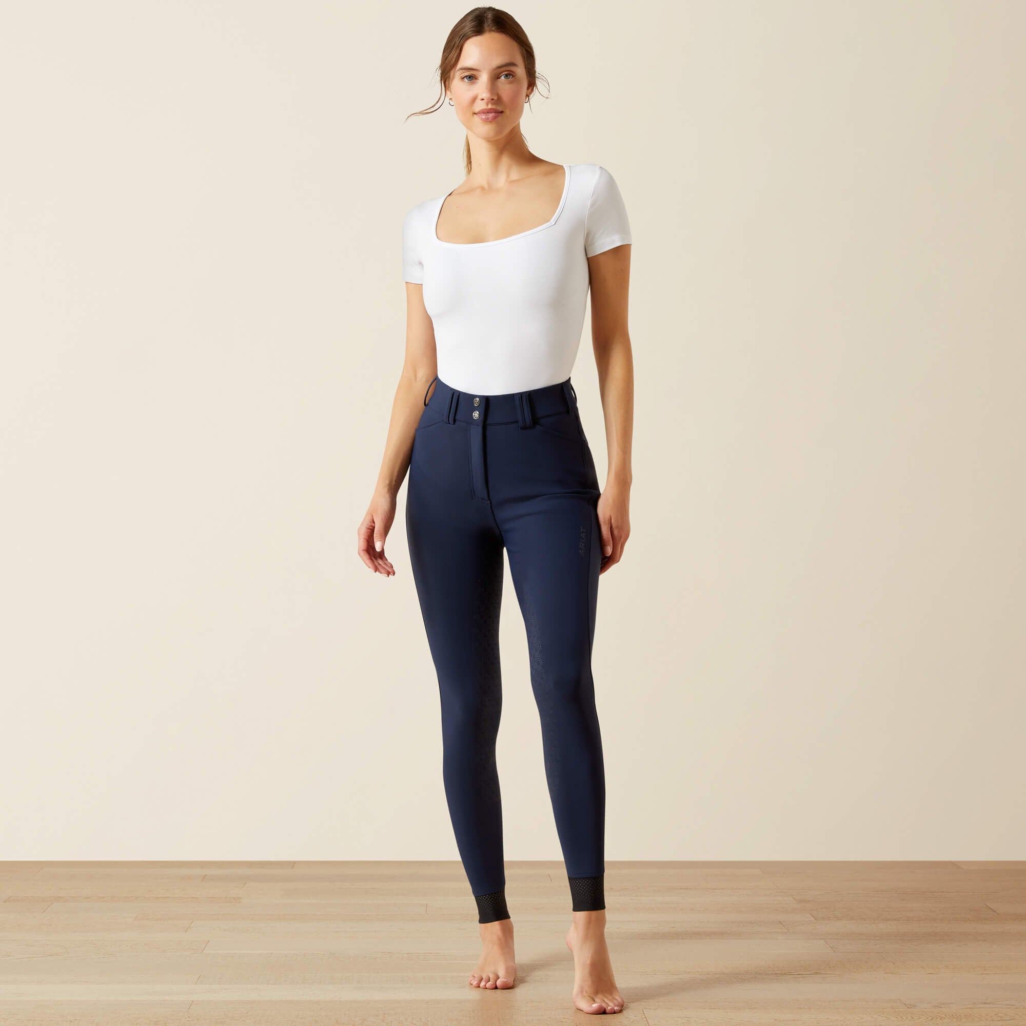 Tri Factor Frost 2.0 Full Seat Breeches Women - NAVY