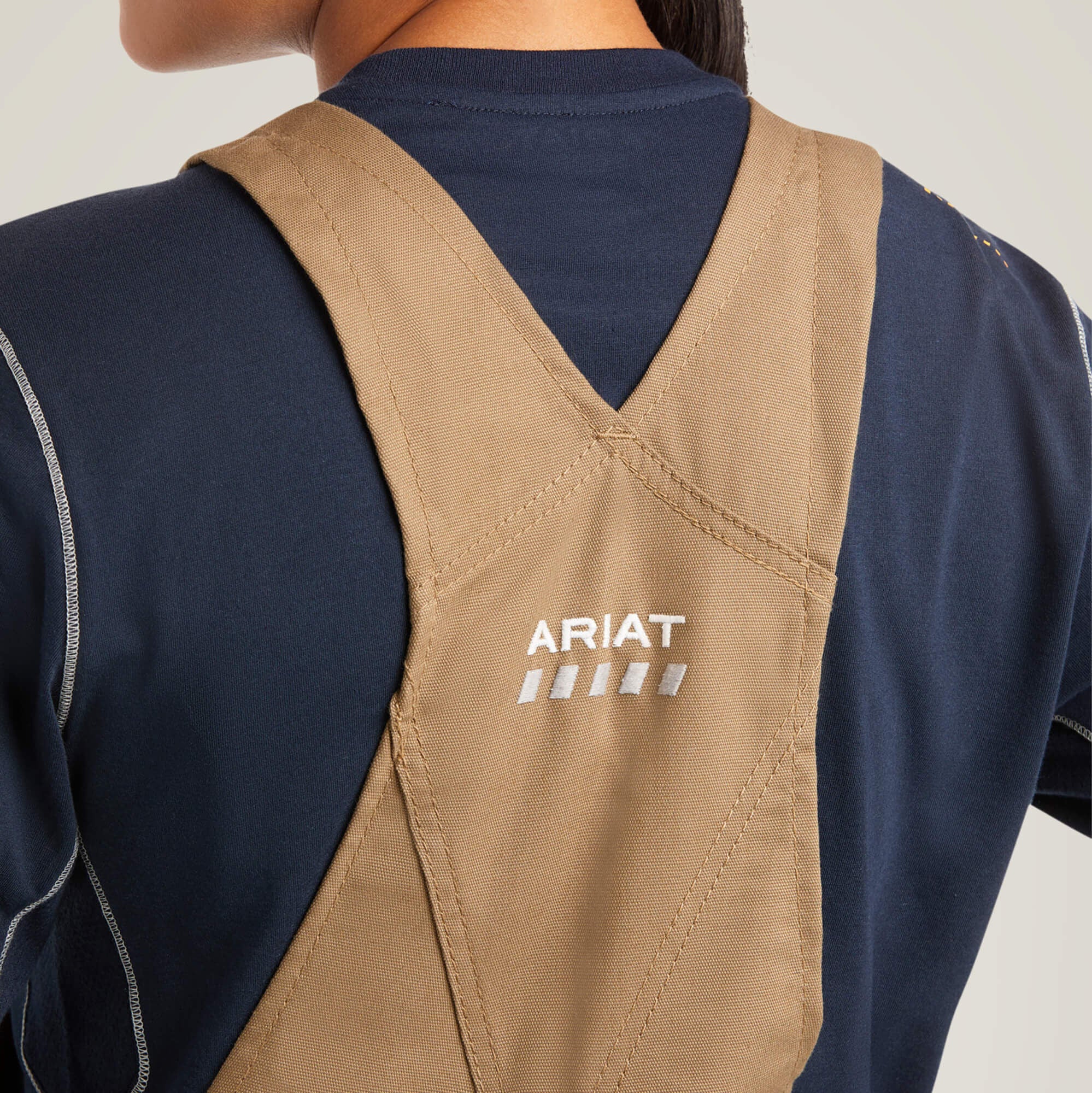 Rebar DuraCanvas Stretch Insulated Bib Women - FIELD KHAKI