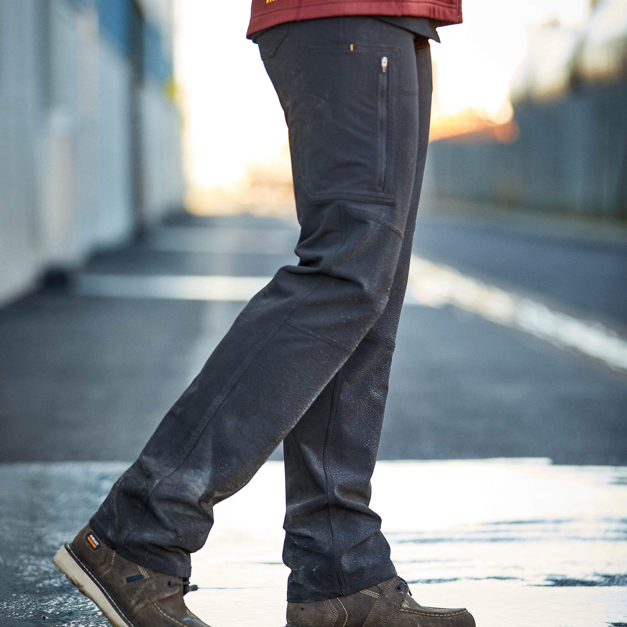 Rebar DuraStretch DriTEK Softshell Straight Pant Women - BLACK