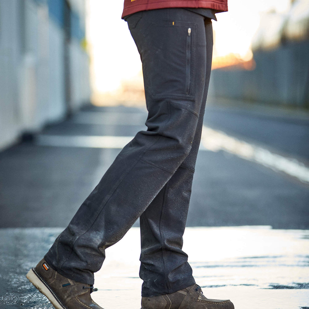 Rebar DuraStretch DriTEK Softshell Straight Pant Women - BLACK