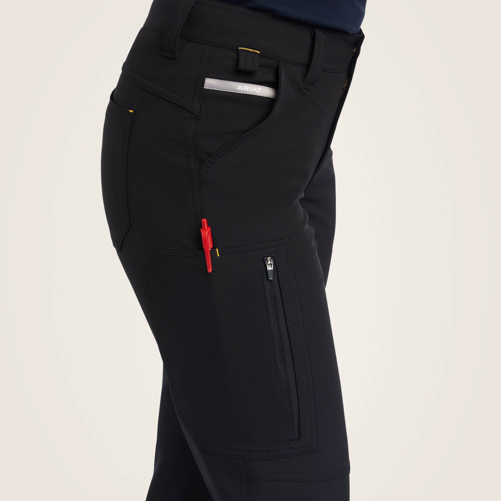 Rebar DuraStretch DriTEK Softshell Straight Pant Women - BLACK