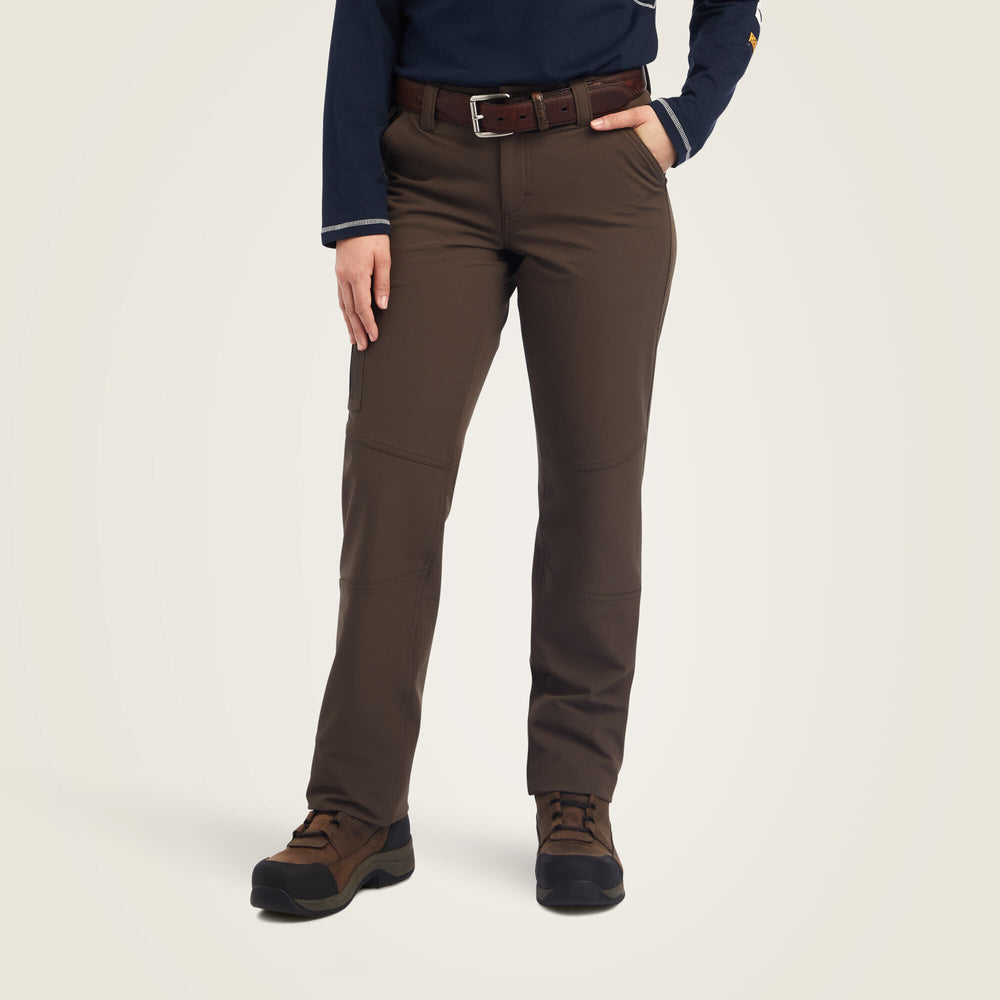 Rebar DuraStretch DriTEK Softshell Straight Pant Women - WREN