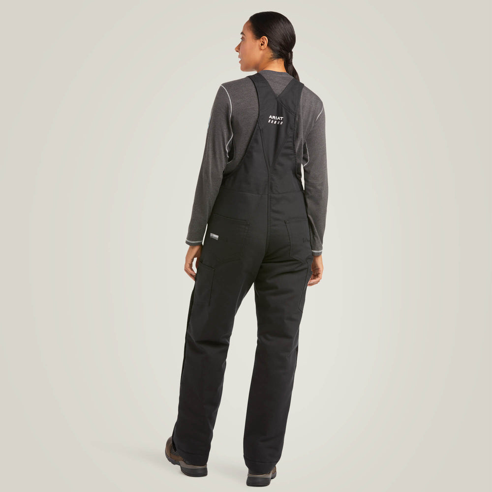 Rebar DuraCanvas Stretch Insulated Bib Women - BLACK