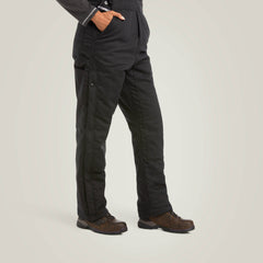 Rebar DuraCanvas Stretch Insulated Bib Women - BLACK