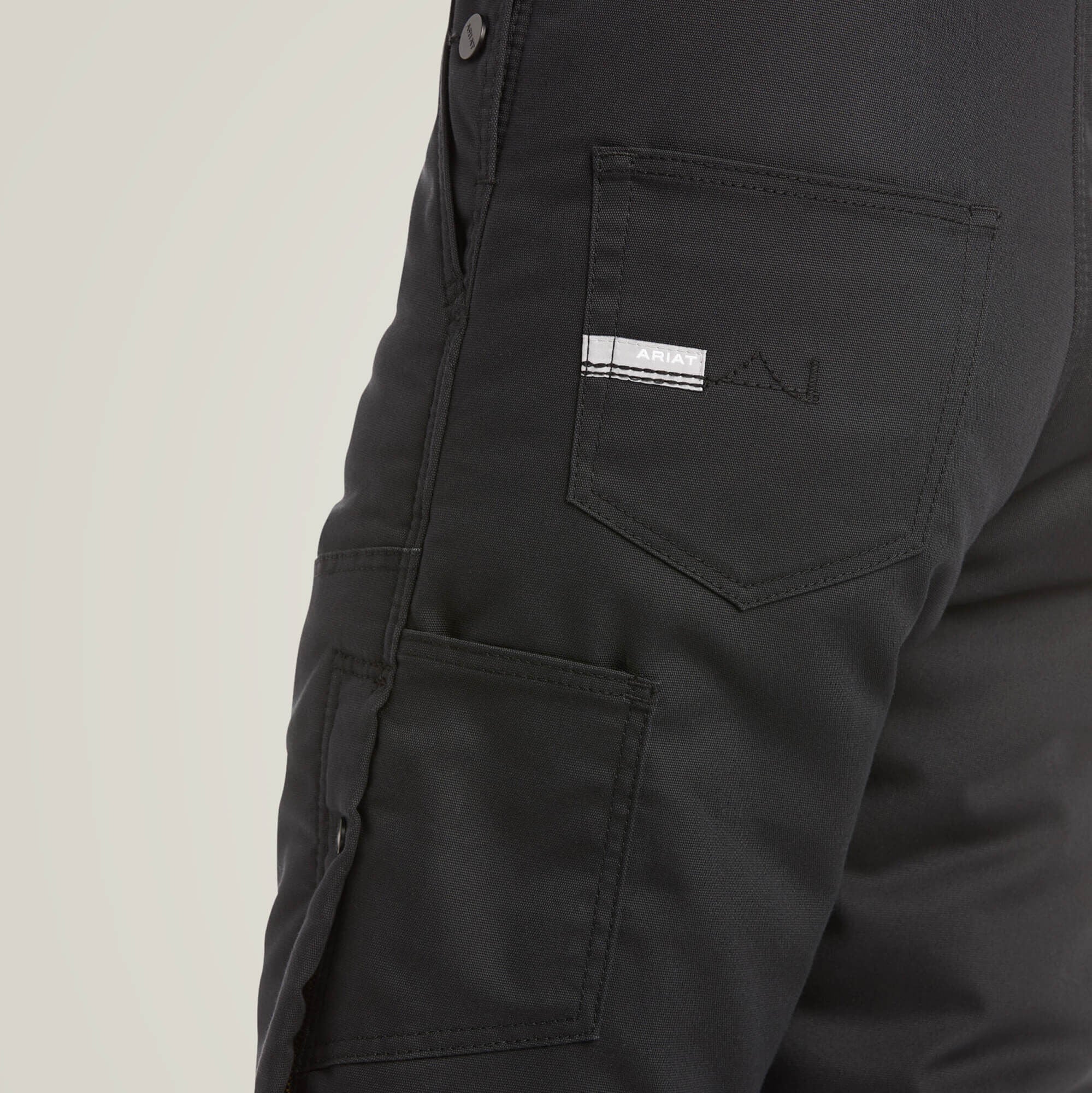 Rebar DuraCanvas Stretch Insulated Bib Women - BLACK
