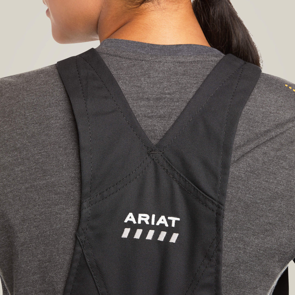 Rebar DuraCanvas Stretch Insulated Bib Women - BLACK